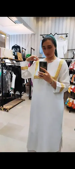 کفتان(مانتو پیراهنی) بابوس نوار دوزی