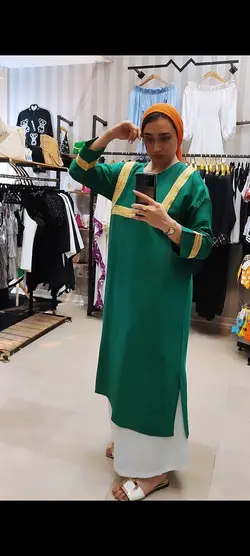 کفتان(مانتو پیراهنی) بابوس نوار دوزی