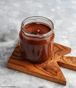 ارده شکلاتی با مغز کنجد