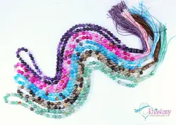 تسبیح 101 دانه سنگ عقیق سلیمانی سبز معروف به عقیق ماداگاسکار