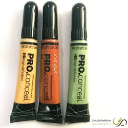 کانسیلر سبز و نارنجی پرو (L.A Girl Pro Conceal HD Concealer)