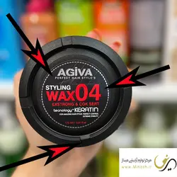 کرم وکس مو حالت دهنده برند آگیو Agiva Cream Wax