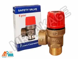 شیر اطمینان برنجی رزوه ای