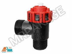 شیر اطمینان پلاستیکی رزوه ای