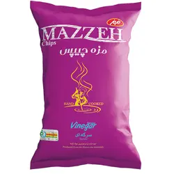 چیپس سرکه بالزامیک سایز بزرگ مزمز - 120 گرم - مزه چیپس