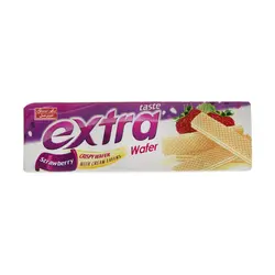 ویفر اکسترا شیرین عسل با طعم توت فرنگی - 70 گرم