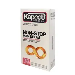 کاندوم مدل NON-STOP کاپوت - بسته 10 عددی