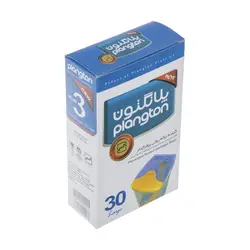 کیسه زباله رولی پرفراژدار پلانگتون - 90*70 سانتی متر - 30 عددی