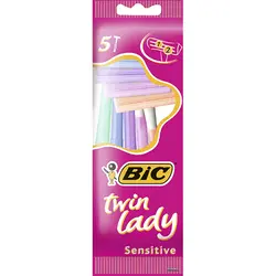 خودتراش مدل twin lady بیک - بسته 5 عددی