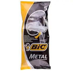 خودتراش مدل Metal بیک - بسته 5 عددی