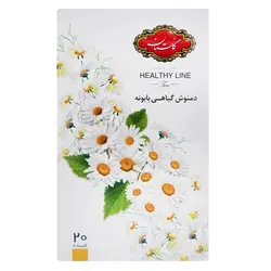 دمنوش کیسه ای  گیاهی بابونه گلستان - 20 عددی