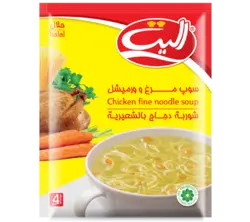 سوپ مرغ و ورمیشل الیت - 65 گرم