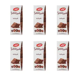 شیر کاکائو غنی شده کاله - 200 میلی لیتر-بسته 6 عددی-تتراپک