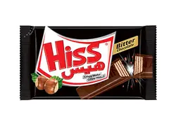 شکلات تلخ با مغزی ویفر هیس شیرین عسل - 42 گرم