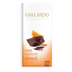 شکلات تلخ با مغزی ژله ای پرتغالی فرمند سری گالارد - 100گرم
