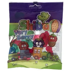 پاستیل میوه ای  مدل Very Berry شیبا - 90 گرم