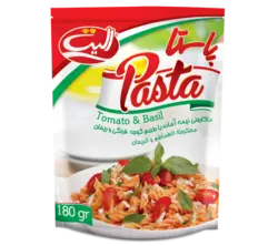 ماکارونی نیمه آماده با طعم گوجه فرنگی و ریحان الیت - 180 گرم