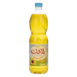 روغن مایع آفتابگردان حاوی ویتامین D&E لادن - 900 میلی لیتر