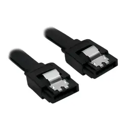 کابل ساتا قفلدار دو سر تخت یک متری مدل SATA III