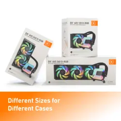 فن کیس و خنک کننده پردازنده EK-Vardar 120 D-RGB