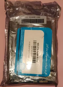 هارد دیسک اینترنال وسترن دیجیتال Western Digital SATA III Purple 4TB