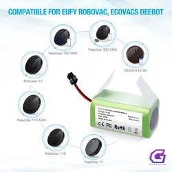 باتری جاروی رباتیک هوشمند یوفی مدل eufy RoboVac 11S Max