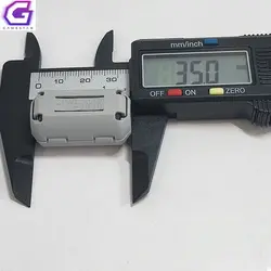 نویزگیر کابل مدل کلیپسی با هسته فریت به ابعاد 35x20x9 میلیمتر (Ferrite Bead)