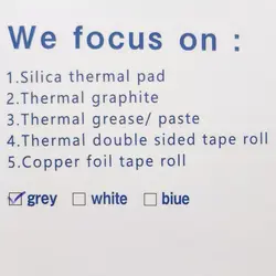 پد حرارتی (سیلیکونی) گیمتک GameTek G15 با ضخامت دو و نیم میلی متر