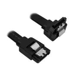 کابل ساتا قفلدار با یک سر 90 درجه مدل SATA III کپی