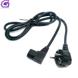 کابل برق پاور کامپیوتر سر کج 1.5 متری 16 آمپر