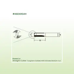 شیار کف زن CNC چوب بلیدکات