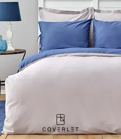 روتختی طوسی و آبی مدرن کاوری مدل Indigo - کاورلت