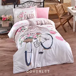 روتختی نوجوان طرح‌دار کاوری مدل Paris Love - کاورلت