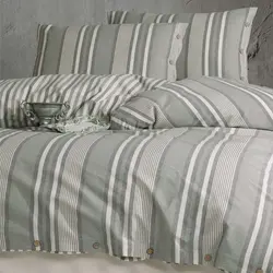 روتختی راه راه سبز طوسی کاوری مدل Dokya - کاورلت