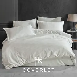 روتختی هتلی کرم کاوری مدل Cizgili - کاورلت