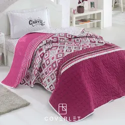 روتختی پنبه دوزی دخترانه طرح ملکه مدل Little Queen - کاورلت