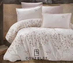 روتختی سفید گل‌دار کاوری دونفره مدل Salida - کاورلت