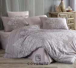 روتختی بژ گل‌دار دونفره کاوری مدل Rute - کاورلت