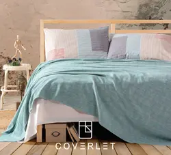 روتختی پیکه دونفره سبز نعنایی مدل Via - کاورلت