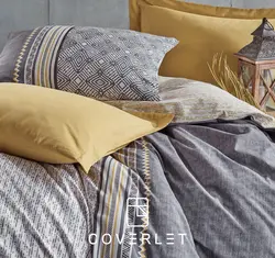 روتختی کاوری بژ طرحدار طرح Nedra - کاورلت