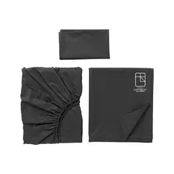 نیم ست روتختی ۴ تیکه (ملحفه کشدوزی + ملحفه روانداز + ۲ روبالشتی) - کاورلت