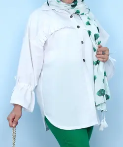 مانتو کوتاه دخترانه داکرون بلوط - پوشاک بانوان نهال