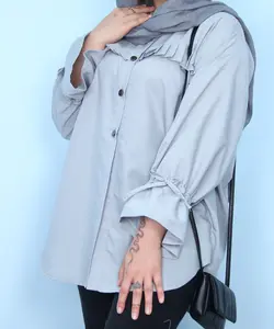 مانتو کوتاه دخترانه داکرون بلوط - پوشاک بانوان نهال