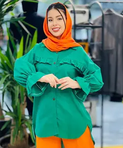 مانتو کوتاه دخترانه لنین بلوط - پوشاک بانوان نهال