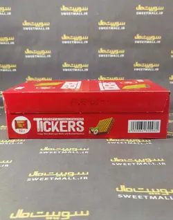 ویفر کاکائویی با مغز شکلات فندقی تیکرز بسته 32 عددی Tickers