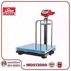 باسکول محک چرخ دار محک 300 کیلوگرم محک چرخ استیل مدل MDS 13000 کابیندار