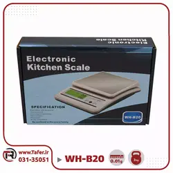 ترازوی آشپزخانه 3 کیلوگرم wh-b20
