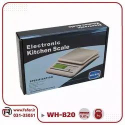 ترازوی آشپزخانه 3 کیلوگرم wh-b20