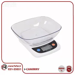 ترازو آشپزخانه 7 کيلو کاسه دار canimry | تافر