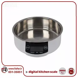 ترازو آشپزخانه 5 کیلو کاسه دار digital kitchen scale | تافر